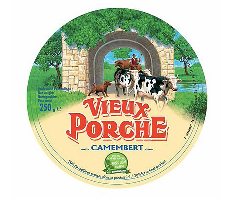 Camember Cheese "Le Vieux Porche"